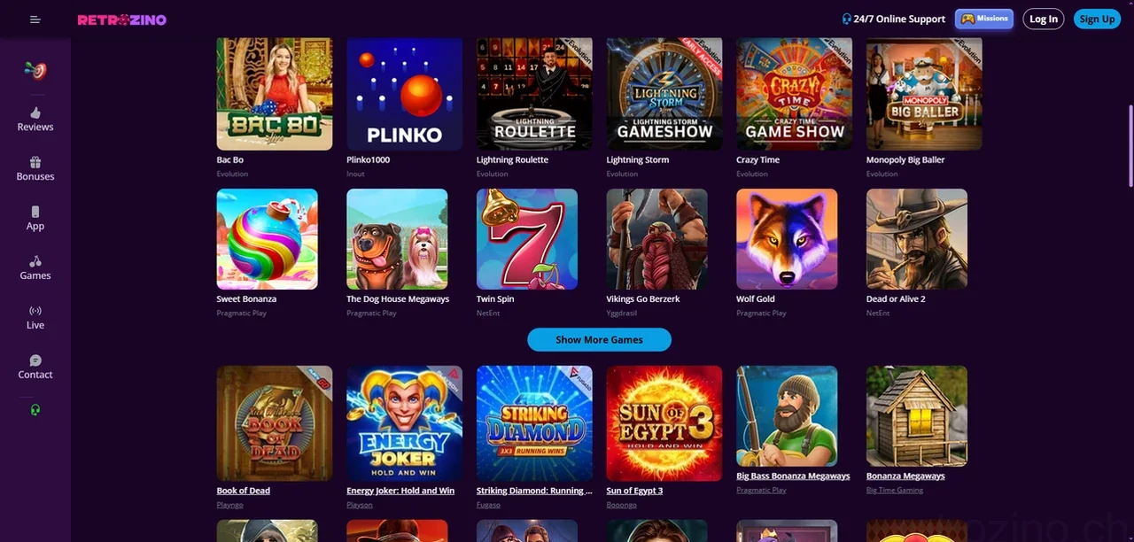 Retrozino Casino Casino